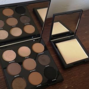 Morphe eyeshadow + highlighter bundle